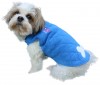 Doggydolly W350 Fleecemantel für Hunde hellblau