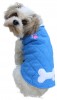 Doggydolly W350 Fleecemantel für Hunde hellblau