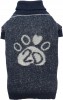 DoggyDolly W353 Strickpullover für Hunde Jeans-Look -XXS- Brust 26-28 cm Rücken 13-15 cm