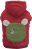 DoggyDolly W363 Teddy Pullover für Hunde rot - XXS