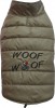 DoggyDolly W379 Hundemantel WOOFWOOF cappuccino - M