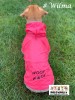 DoggyDolly MOPS&CO FP-DR063 Regenmantel für kräftige Hunderassen pink FP-XL