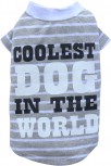 DoggyDolly BIG DOG BD215 T-Shirt für große Hunde grau gestreift