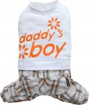 DoggyDolly C230 Hundekombi "Daddy´s Boy" - weiß