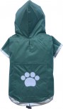 DoggyDolly DR019 Regenmantel für Hunde grün