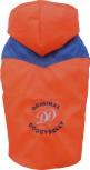 DoggyDolly DR046 Regenjacke für Hunde orange-blau - S