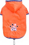 DoggyDolly DR056 Regenmantel für Hunde orange - XXL