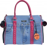 DoggyDolly PC062 Hundetasche Jeans pink