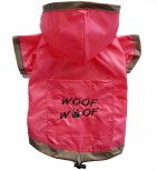 Vorführmodell - DoggyDolly MOPS&CO FP-DR063 Regenmantel für kräftige Hunderassen pink FP-M