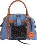 DoggyDolly PC091 Hundetasche Jeans rund