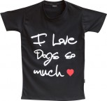 DoggyDolly Partnerlook T-Shirt für´s Frauchen schwarz