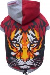 DoggyDolly W074 Hundepullover Tiger rot