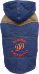 DoggyDolly W312 Jeansmantel für Hunde